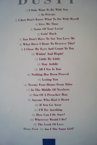 Dusty Springfield - The Very Best of Songbook Notenbuch Piano Vocal Guitar PVG