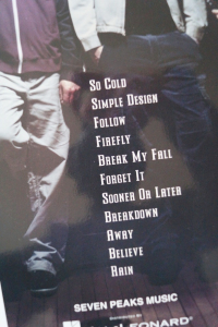 Breaking Benjamin - We are not alone Songbook Notenbuch Vocal Guitar