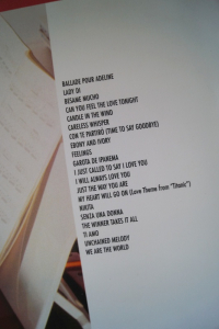 Richard Clayderman - My Best Songbook Notenbuch Piano