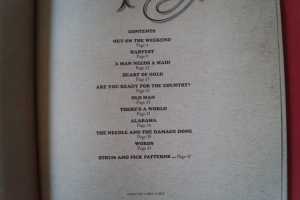 Neil Young - Harvest Songbook Notenbuch Vocal Easy Guitar