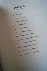 Jason Robert Brown - The Last 5 Years Songbook Notenbuch Piano Vocal