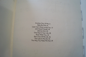 Michael Jackson - It´s easy to play Songbook Notenbuch Piano Vocal