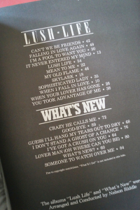 Linda Ronstadt - Lush Life / What´s new Songbook Notenbuch Piano Vocal Guitar PVG