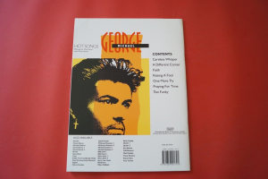 George Michael - Hot Songs Songbook Notenbuch Piano Vocal Guitar PVG