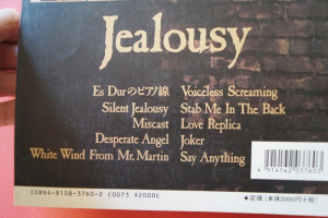 Psychedelic Violence - Jealousy Songbook Notenbuch für Bands (Transcribed Scores)