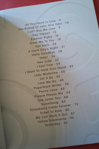 Beatles - The Singles Collection Songbook Notenbuch Piano Vocal Guitar PVG