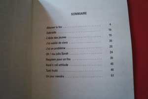 Johnny Hallyday - Top Hallyday Vol. 1 Songbook Notenbuch Piano Vocal Guitar PVG