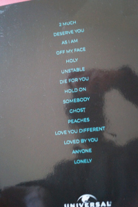 Justin Bieber - Justice Songbook Notenbuch Piano Vocal Guitar PVG