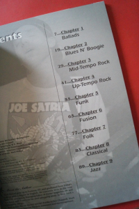 Joe Satriani - Riff by Riff Notenbuch Guitar