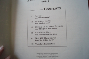 Joe Satriani - 5 of the Best Vol. 2 Songbook Notenbuch Guitar