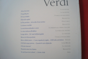 Andrea Bocelli - Verdi Songbook Notenbuch Piano Vocal Guitar PVG