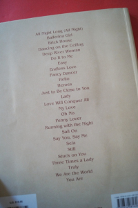 Lionel Richie - Anthology Songbook Notenbuch Piano Vocal Guitar PVG