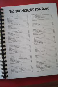 Pat Metheny - The Pat Metheny Real Book (mit Autogramm) Notenbuch C-Instrumente