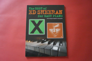 Ed Sheeran - Best of for Easy Piano Songbook Notenbuch Easy Piano Vocal