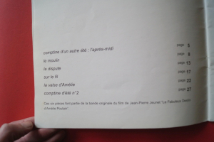 Yann Tiersen - Six Pièces pour Piano Vol. 2 Songbook Notenbuch Piano