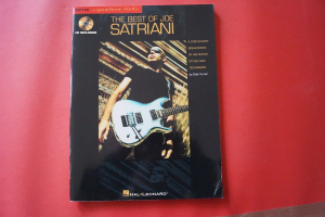 Joe Satriani - The Best of (Signature Licks, mit CD) Songbook Notenbuch Guitar