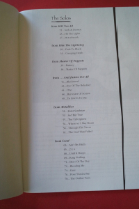 Kirk Hammett - The Art of Songbook Notenbuch Guitar