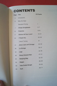 ZZ Top - Guitar Signature Licks (mit CD) Songbook Notenbuch Vocal Guitar