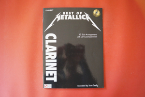 Metallica - Best of (mit CD) Notenbuch Clarinet