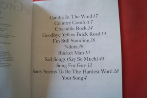 Elton John - The Great Songs of (neuere Ausgabe) Songbook Notenbuch Piano Vocal Guitar PVG