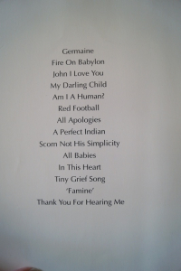 Sinead O´Connor - Universal Mother Songbook Notenbuch Piano Vocal Guitar PVG