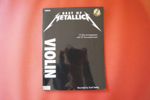 Metallica - Best of (mit CD) Notenbuch Violin