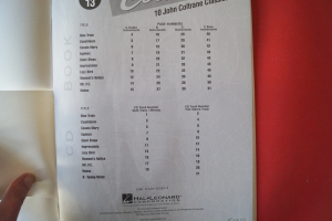 John Coltrane - Jazz Play Along (mit CD) Songbook Notenbuch für diverse Intrumente