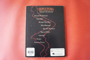 Sepultura - Beneath the Remains Songbook Notenbuch Vocal Guitar