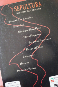 Sepultura - Beneath the Remains Songbook Notenbuch Vocal Guitar