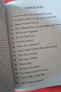 Tower of Power - Best of for Bass Songbook Notenbuch Bass Vocal