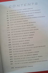 Slash - Guitar Anthology Songbook Notenbuch Vocal Guitar