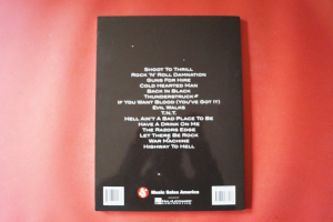 ACDC - Iron Man 2 Songbook Notenbuch Vocal Guitar