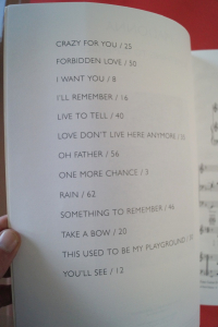 Madonna - Something to Remember Songbook Notenbuch Piano Vocal Guitar PVG