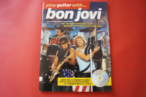 Bon Jovi - Play Guitar with (neuere Ausgabe, mit CD) Songbook Notenbuch Vocal Guitar