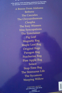 Scott Joplin - Essential Gold Collection Songbook Notenbuch Piano