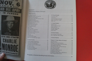 Charlie Monroe - The Country Guitar Style Songbook Notenbuch Guitar