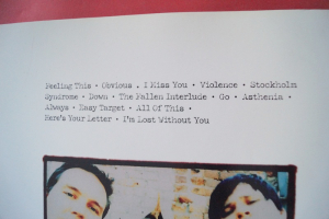 Blink 182 - Blink 182 Songbook Notenbuch Vocal Guitar