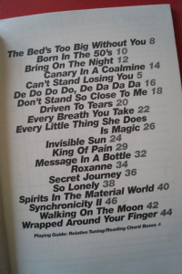 Police - The Chord Songbook Songbook Vocal Guitar Chords