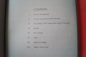 Bill Evans Trio - Artist Transcriptions 1959-1961Songbook Notenbuch Piano Bass Drums