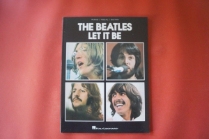 Beatles - Let it be Songbook Notenbuch Piano Vocal Guitar PVG