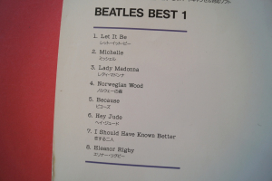 Beatles - Best 1 & 2 (Yamaha Clarinova, ohne Disketten) Songbooks Notenbücher Piano