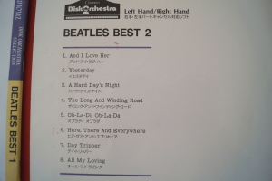 Beatles - Best 1 & 2 (Yamaha Clarinova, ohne Disketten) Songbooks Notenbücher Piano