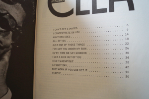 Ella Fitzgerald - Ev´ry Time we say Goodbye Songbook Notenbuch Piano Vocal