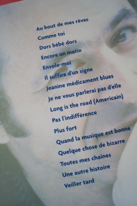 Jean-Jacques Goldman - Songbook Songbook Notenbuch Piano Vocal Guitar PVG