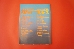 Steve Miller Band - Greatest Hits 1974-78 Songbook Notenbuch Piano Vocal Guitar PVG