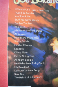 Joe Bonamassa - Muddy Wolf at Red Rocks Songbook Notenbuch Vocal Guitar