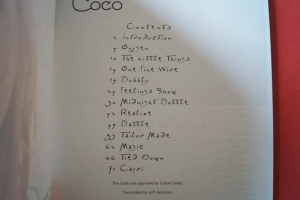 Colbie Caillat - Coco Songbook Notenbuch Vocal Guitar
