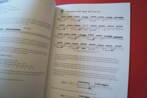 Metallica - Learn to Play Drums with (mit Audiocode) Songbook Notenbuch Drums