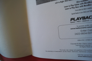 Metallica - Learn to Play Drums with (mit Audiocode) Songbook Notenbuch Drums