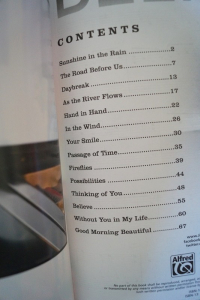 Jim Brickman - Believe Songbook Notenbuch Piano Vocal